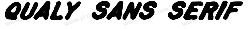 Qualy Sans Serif Fon字体转换